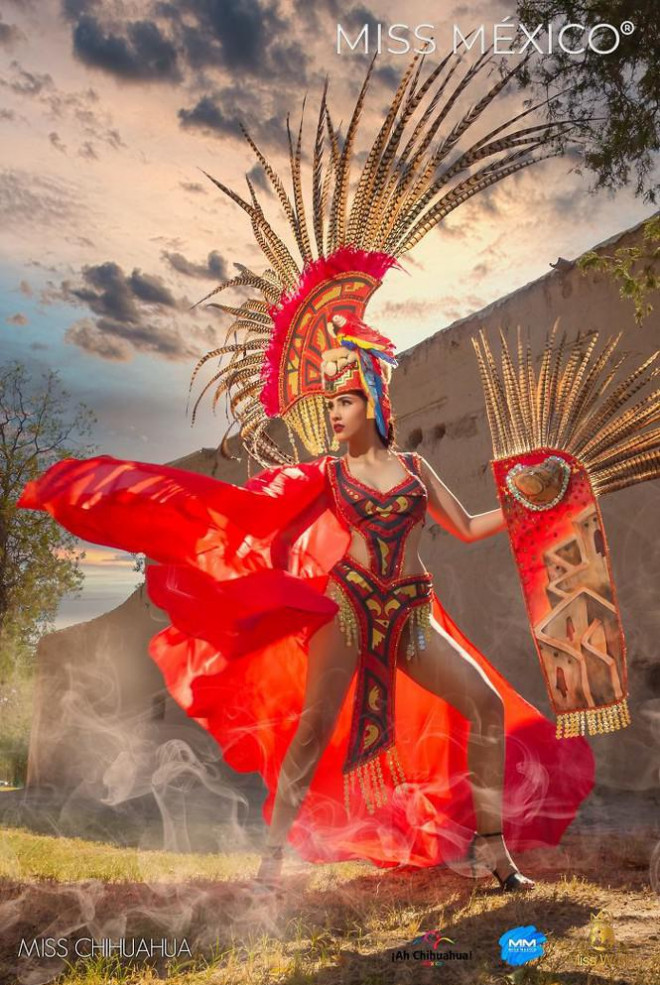 Chiêm ngưỡng phần thi trang phục truyền thống độc nhất vô nhị của Hoa hậu Mexico 2020 - 6