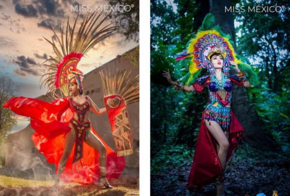 Chiêm ngưỡng phần thi trang phục truyền thống độc nhất vô nhị của Hoa hậu Mexico 2020 - 1