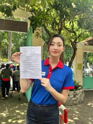 Đề thi môn Văn tốt nghiệp THPT 2023: Hoa hậu Thùy Tiên "kêu cứu", Lương Thùy Linh nói điều bất ngờ - Ảnh 1.