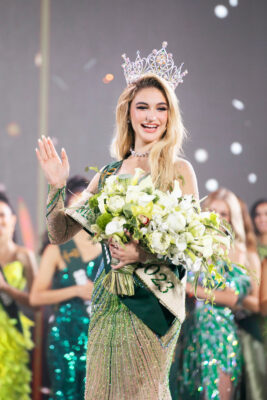 Người đẹp Albania đăng quang Miss Earth 2023, Đỗ Thị Lan Anh đoạt giải Á hậu 2 - Ảnh 1.