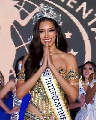 Nhan sắc xinh đẹp, quyến rũ của mỹ nhân Thái Lan vừa đăng quang Miss Intercontinental 2023  - Ảnh 1.