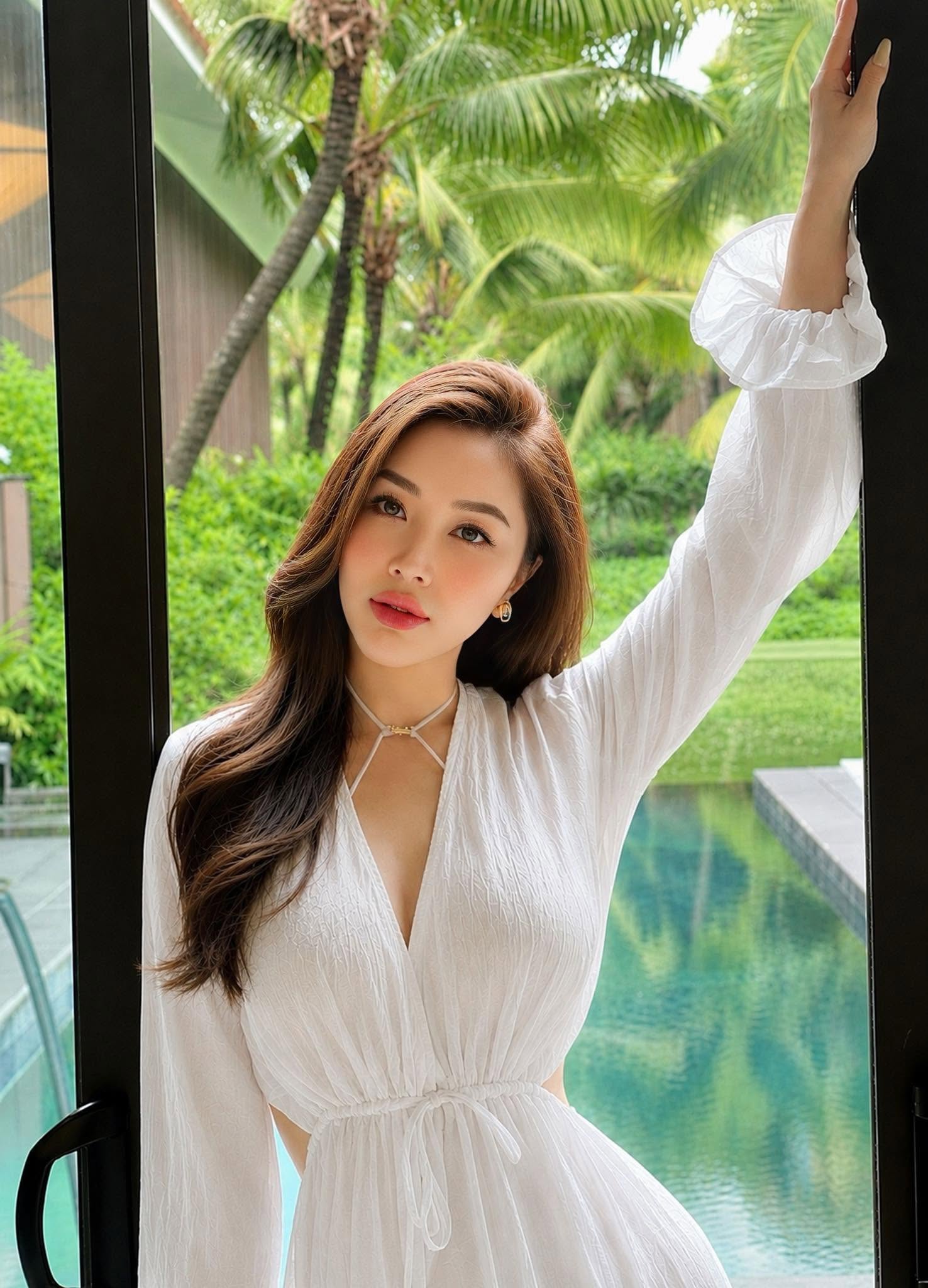 Nhan sắc nóng bỏng của "công chúa showbiz" sinh con trai cho đại gia Hà Tĩnh - Ảnh 4.